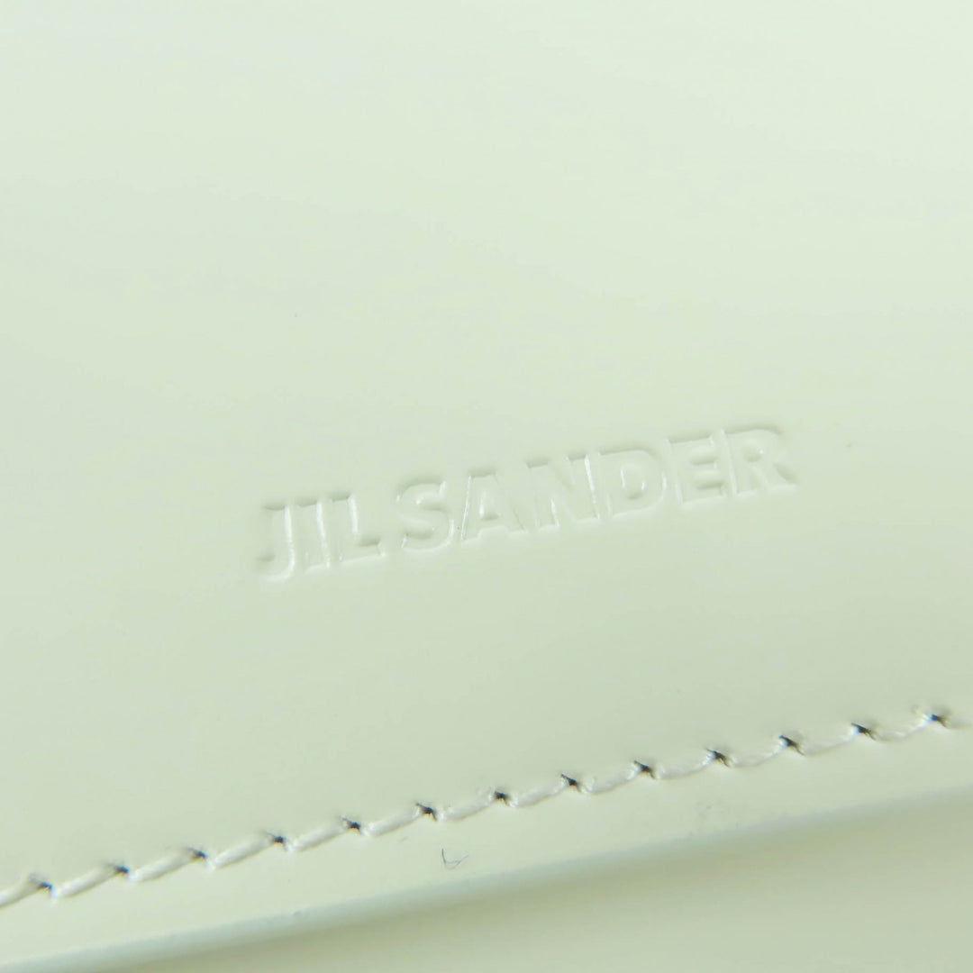 Pristine JIL SANDER Purse Long wallet white leather Women