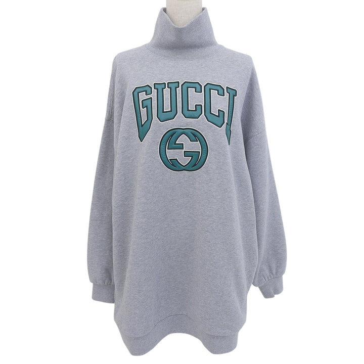 Great GUCCI one piece gray cotton Women M 760367