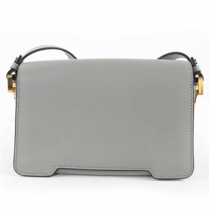 Excellent MARNI Shoulder Bag TRUNKAROO leather mini Green system SBMP0193U0