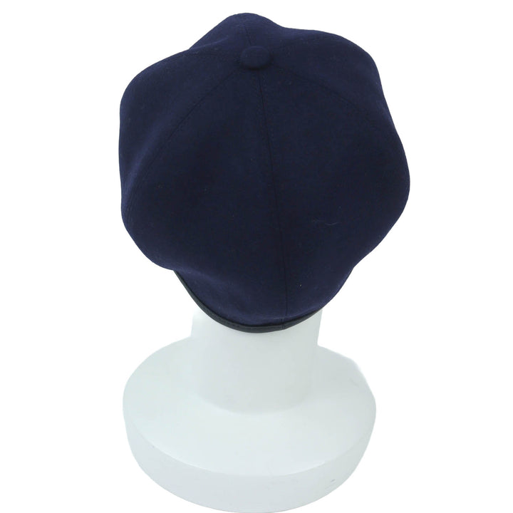 Pristine HERMES beret Gabriel Navy wool Women 57