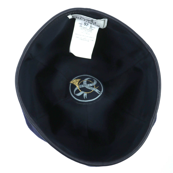 Pristine HERMES beret Gabriel Navy wool Women 57
