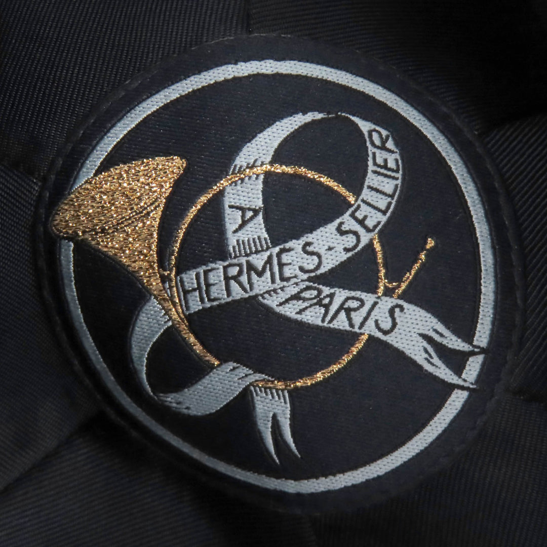 Pristine HERMES beret Gabriel Navy wool Women 57
