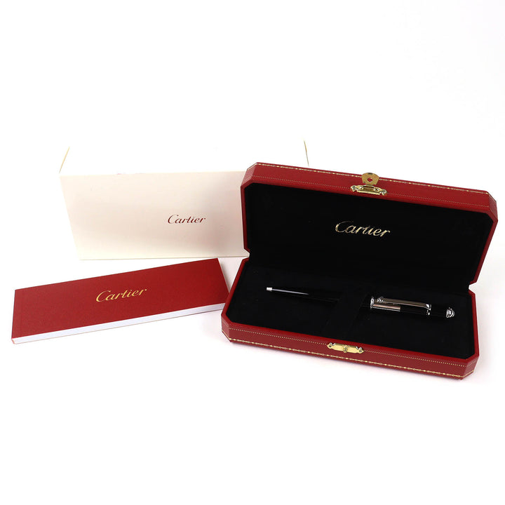 Excellent Cartier Ballpoint pen Diaboro de Cartier Logotype Decor ST180121
