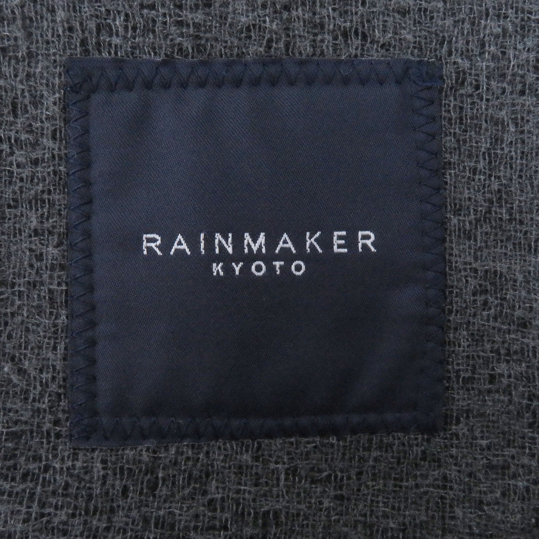 RAINMAKER KYOTO チェスターコート ビッグチェック ダブルブレスト メルトンコート