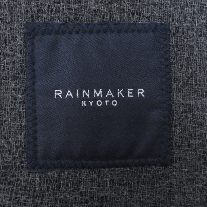 RAINMAKER KYOTO チェスターコート ビッグチェック ダブルブレスト メルトンコート