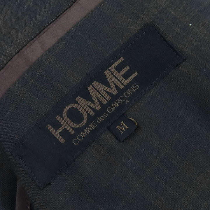 Excellent COMME des GARCONS HOMME tailored jacket 80s Deca Homme M HJ-11006