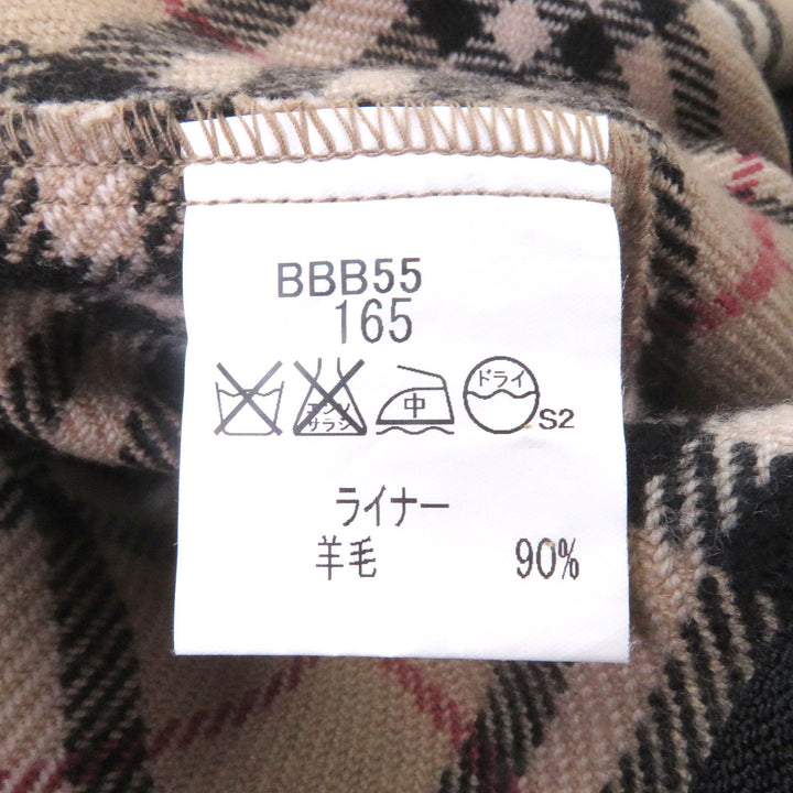 Excellent BURBERRY LONDON coat Cashmere blend liner