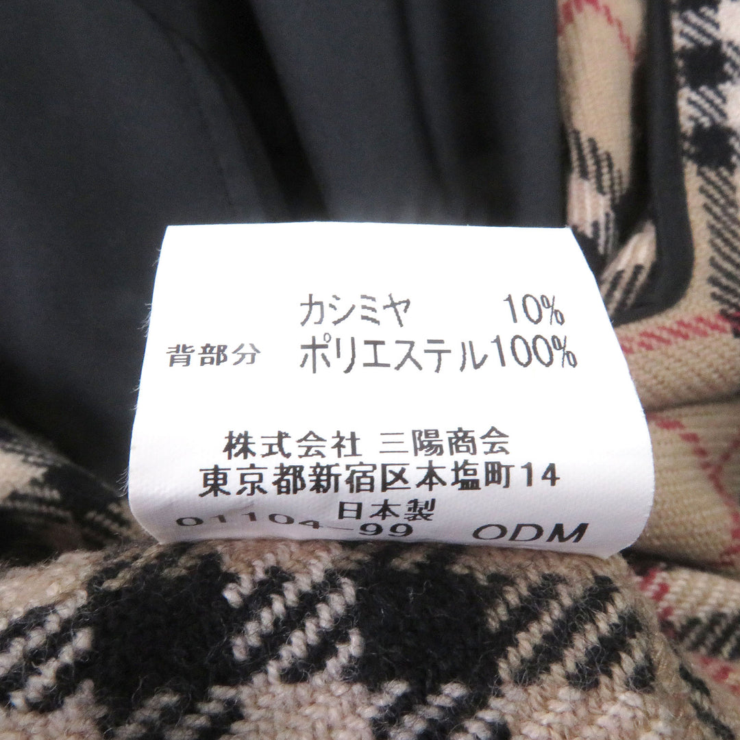 Excellent BURBERRY LONDON coat Cashmere blend liner
