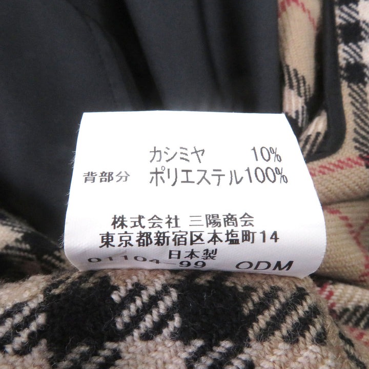 Excellent BURBERRY LONDON coat Cashmere blend liner