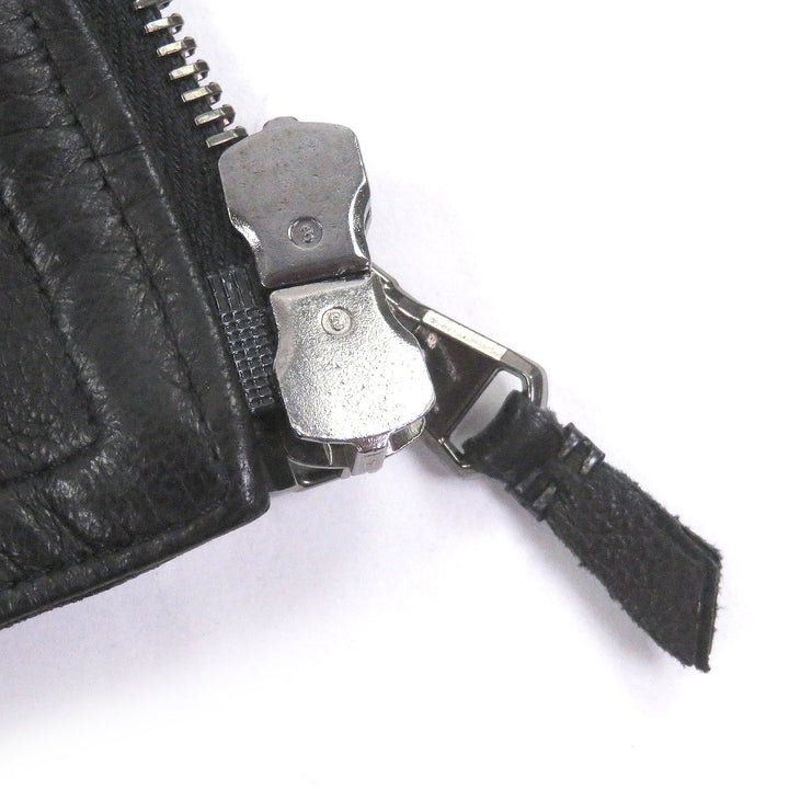Excellent EMMETI Leather jacket JURI BEAMS exclusive single black Sheep leather