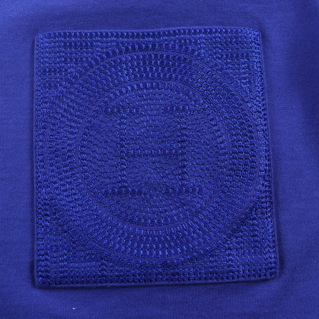 Excellent HERMES Short sleeve T-shirt H logo embroidered crew neck 36 3E4620DL