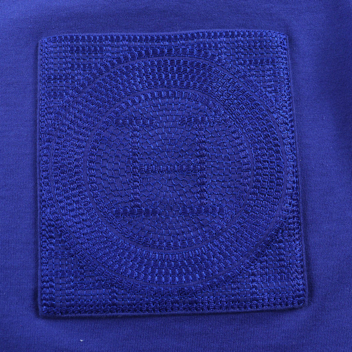 Excellent HERMES Short sleeve T-shirt H logo embroidered crew neck 36 3E4620DL