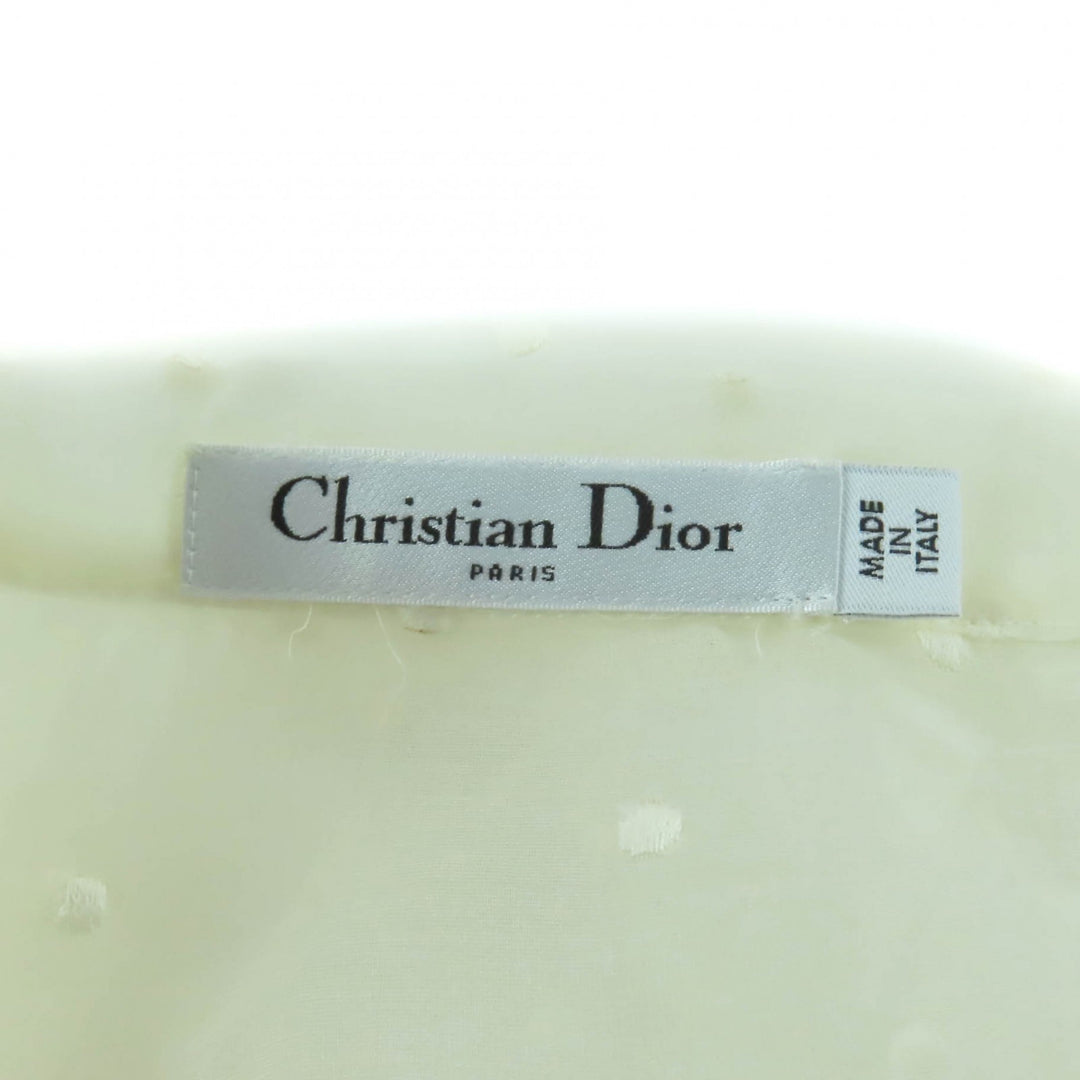 Excellent Christian Dior skirt off white silk Women 38 8C21329A1684