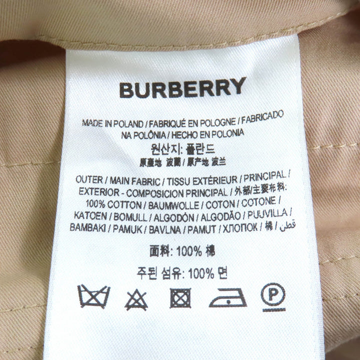 Pristine BURBERRY trench coat beige cotton Women 36 8052893