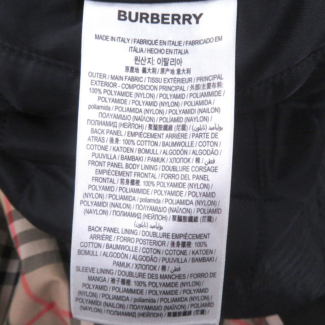 Pristine BURBERRY coat Nova check pattern quilted lining