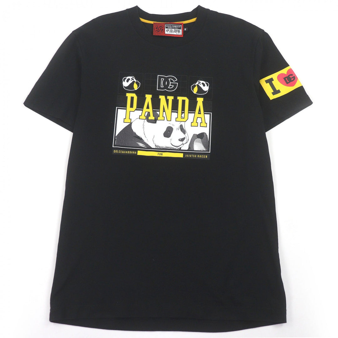 Great DOLCE&GABBANA Short sleeve T-shirt Jujutsu Kaisen collaboration panda