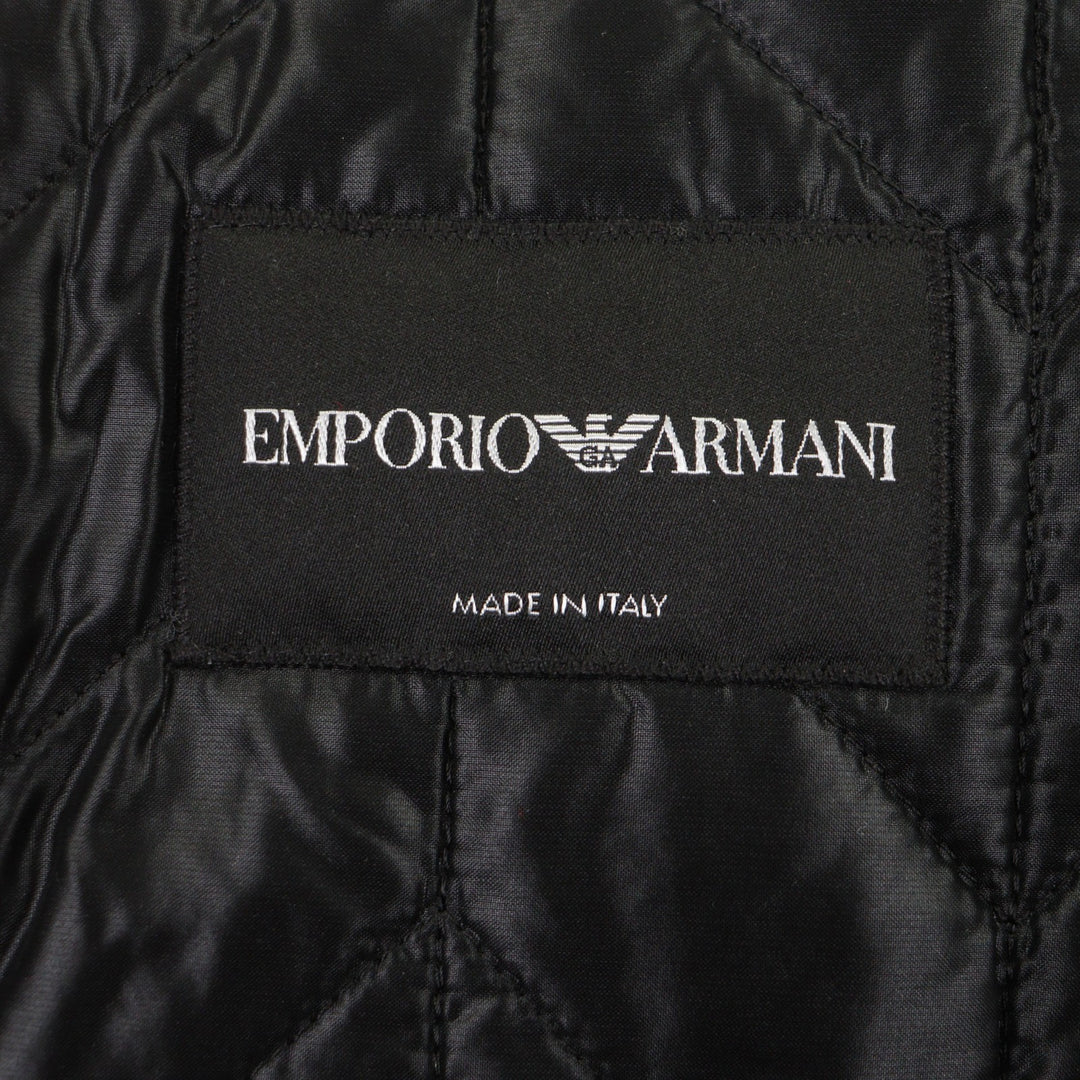 Great EMPORIO ARMANI coat Red wool mens 50 91B530