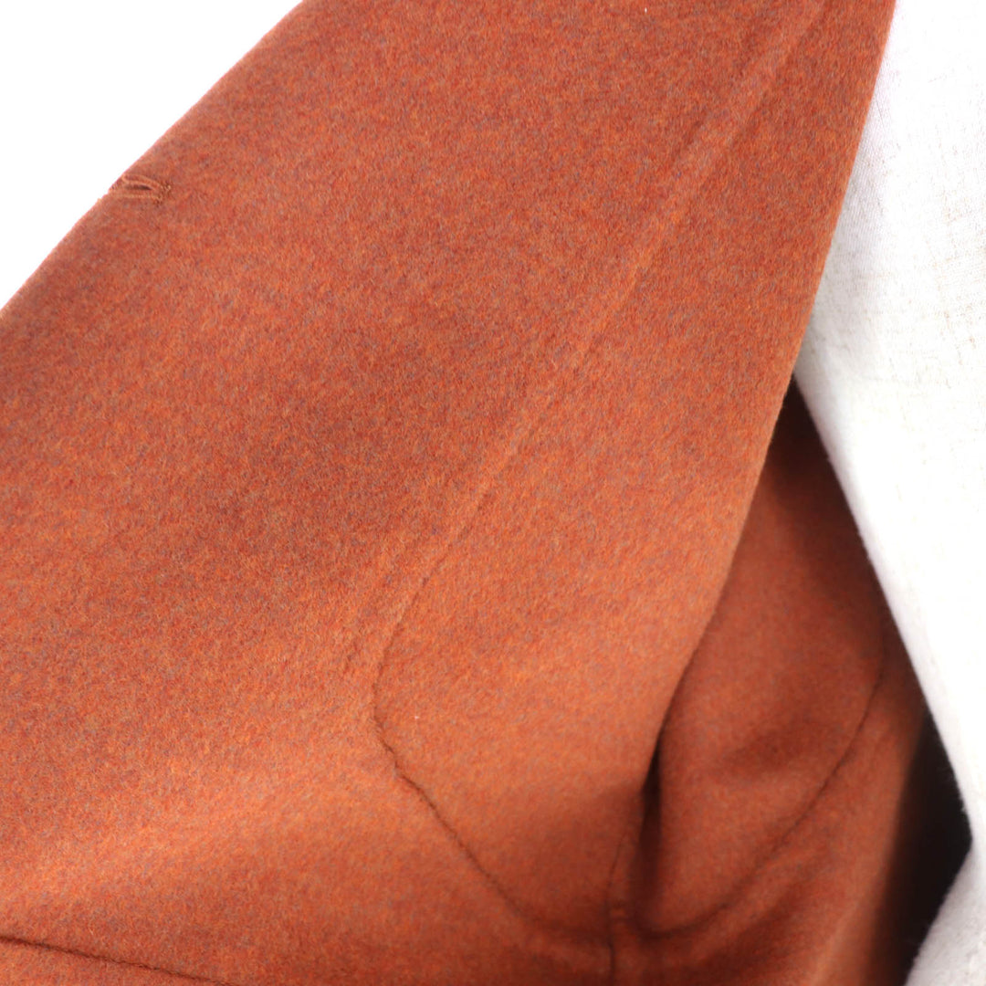 Pristine HERMES Jacket Brown cashmere Women 34 5E0235DC