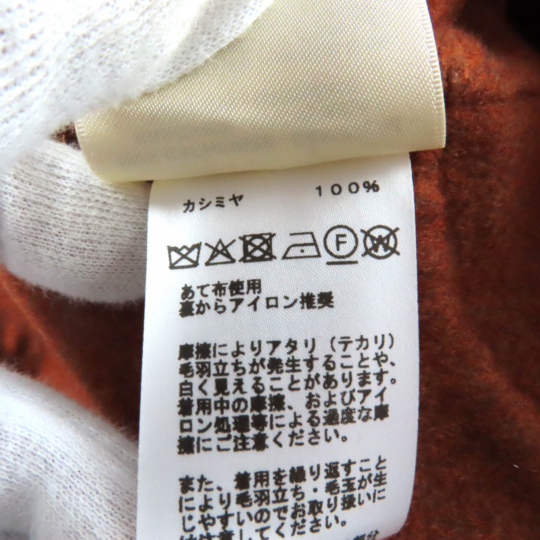 Pristine HERMES Jacket Brown cashmere Women 34 5E0235DC