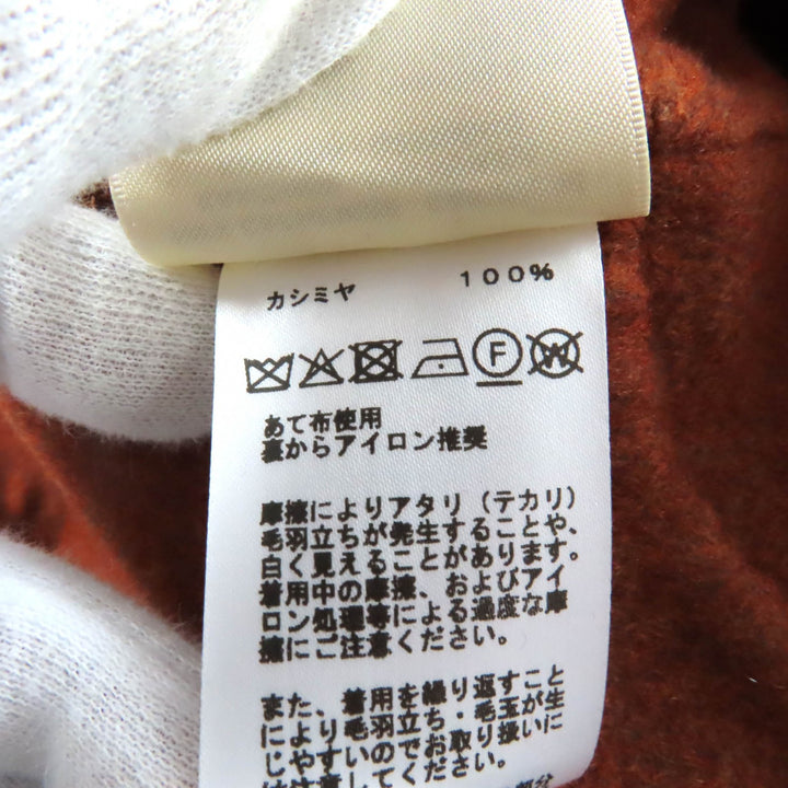 Pristine HERMES Jacket Brown cashmere Women 34 5E0235DC