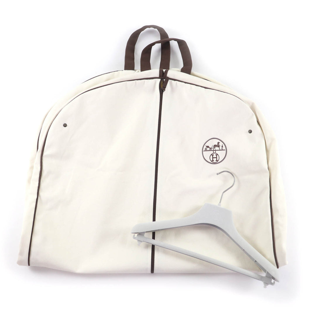 新品 HERMES ジャケット ブラウン カシミア レディース 34 5E0235DC