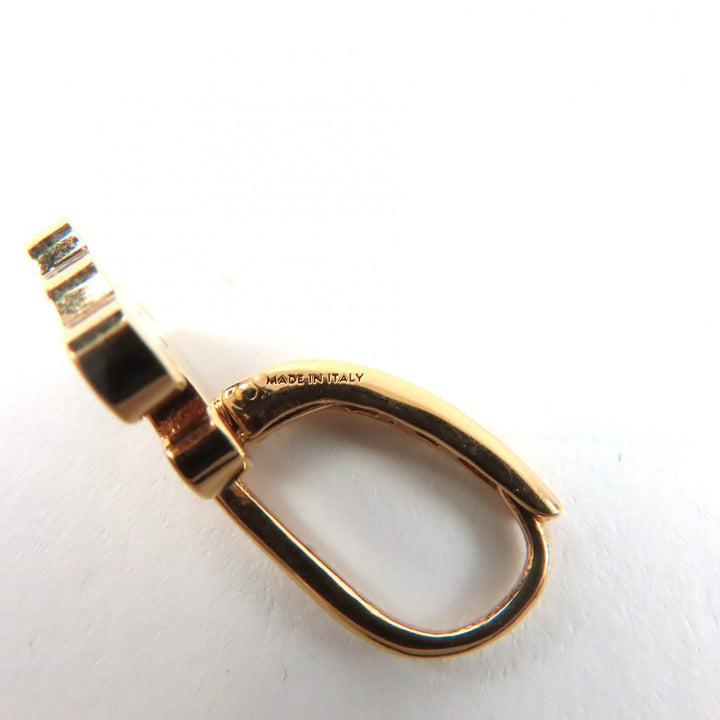 Excellent CELINE Pierce Triomphe Rhinestone gold ー Women 460GC6BZI