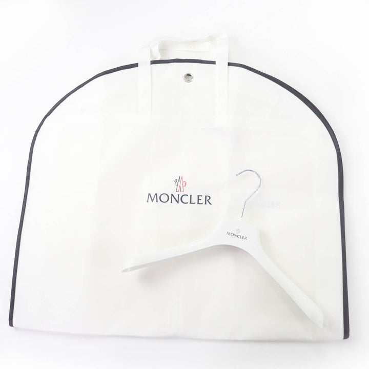 Pristine MONCLER down coat SEDAN Logo patch and hood black Nylon Women 0