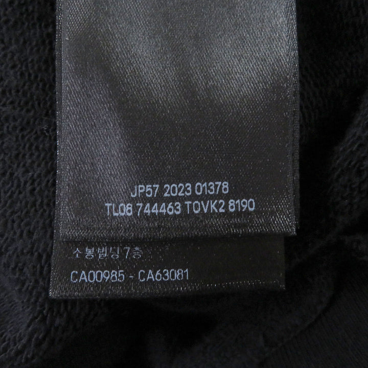 Excellent BALENCIAGA hoodie DIY COLLEGE LOGO HOODIE Damage processing