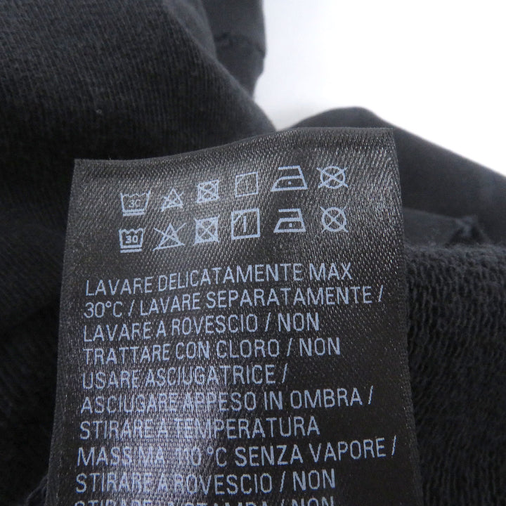 Excellent BALENCIAGA hoodie DIY COLLEGE LOGO HOODIE Damage processing