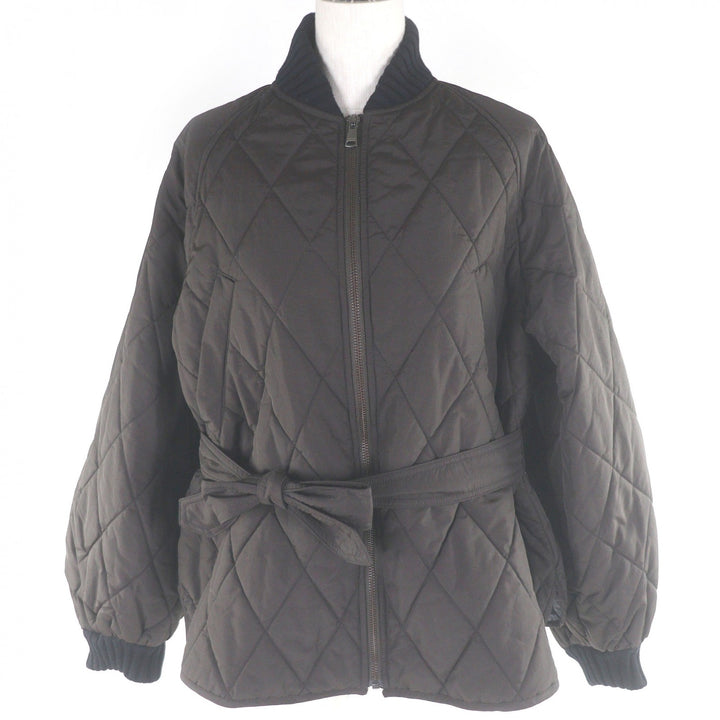 Great WEEKEND MaxMara Jacket quilting Brown polyamide 42 548604136