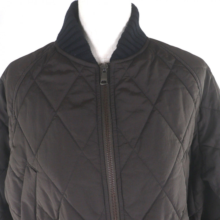 Great WEEKEND MaxMara Jacket quilting Brown polyamide 42 548604136