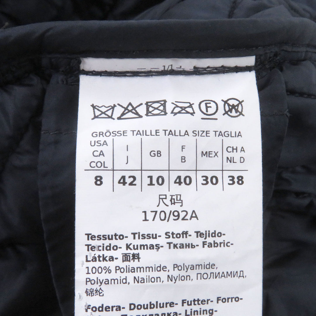 Great WEEKEND MaxMara Jacket quilting Brown polyamide 42 548604136