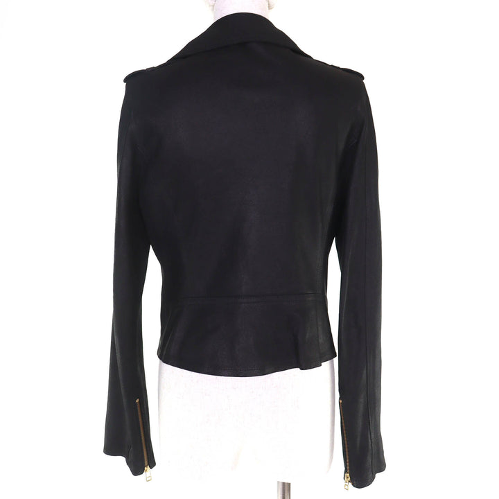 Excellent Ballet by BACKLASH Leather jacket black Goat leather Women 18-9-JK-07L