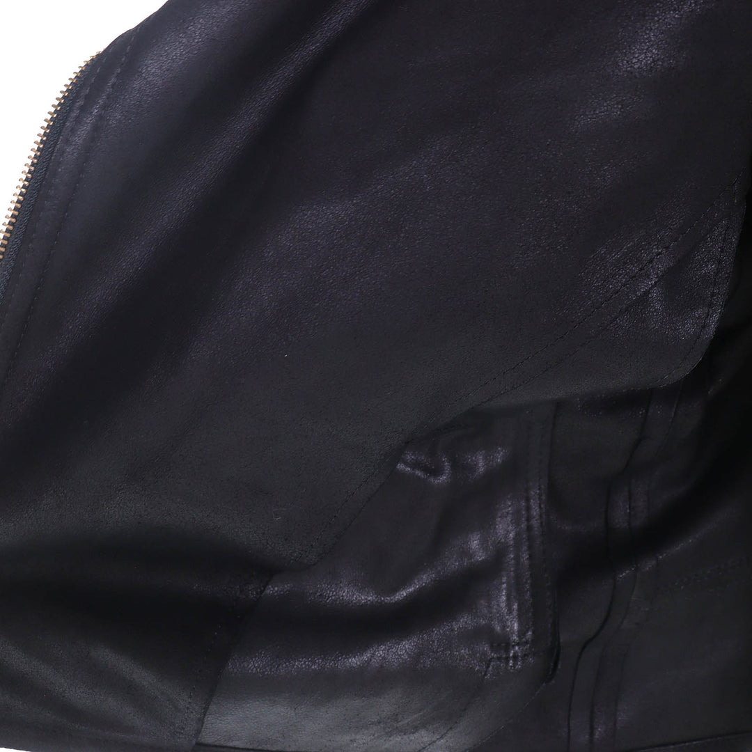 Excellent Ballet by BACKLASH Leather jacket black Goat leather Women 18-9-JK-07L