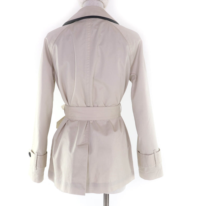Great COACH coat Ivory cotton Women XS 888-262-6224