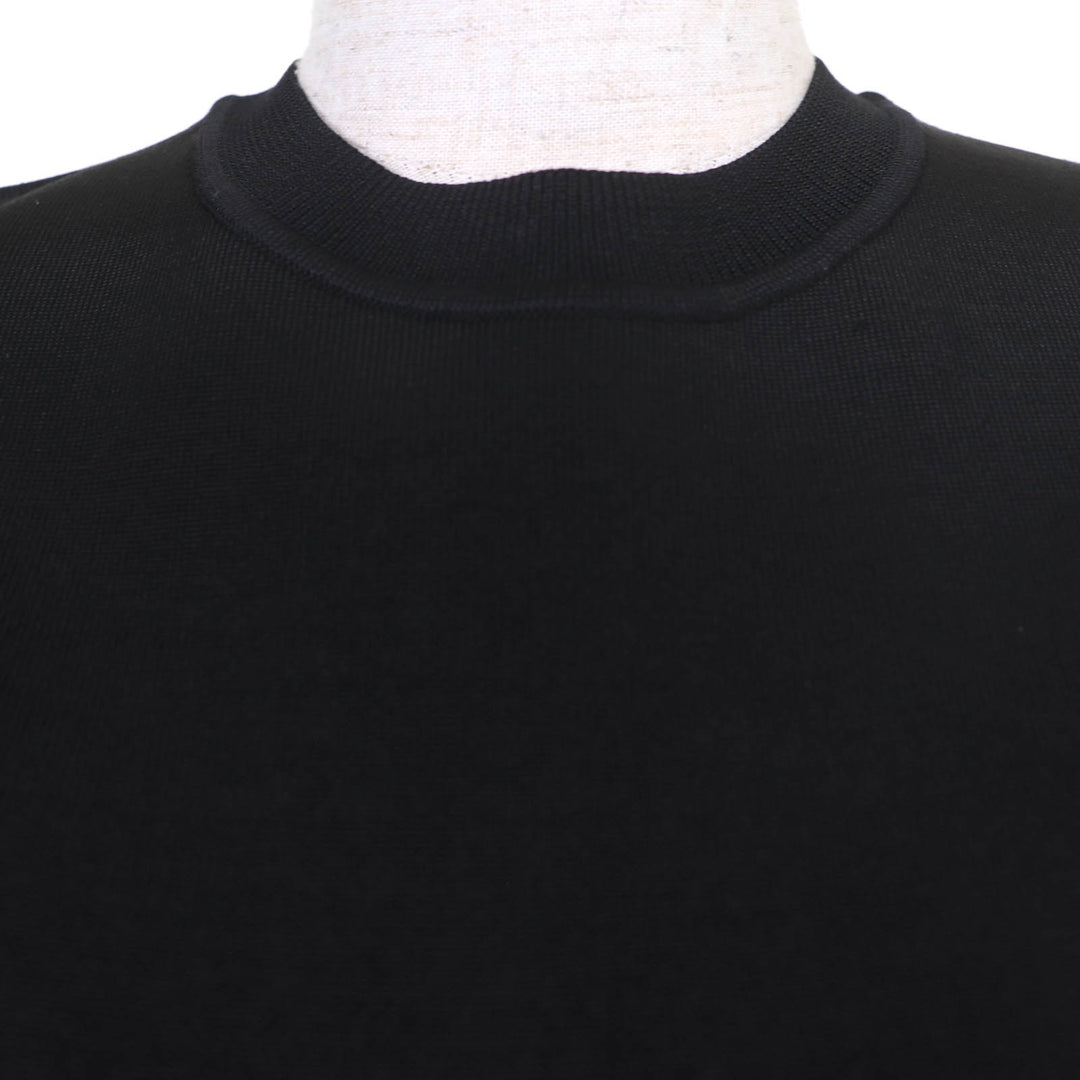 Excellent HERMES tops Cropped length Sleeveless black Nylon Women 34 2E2640DQ