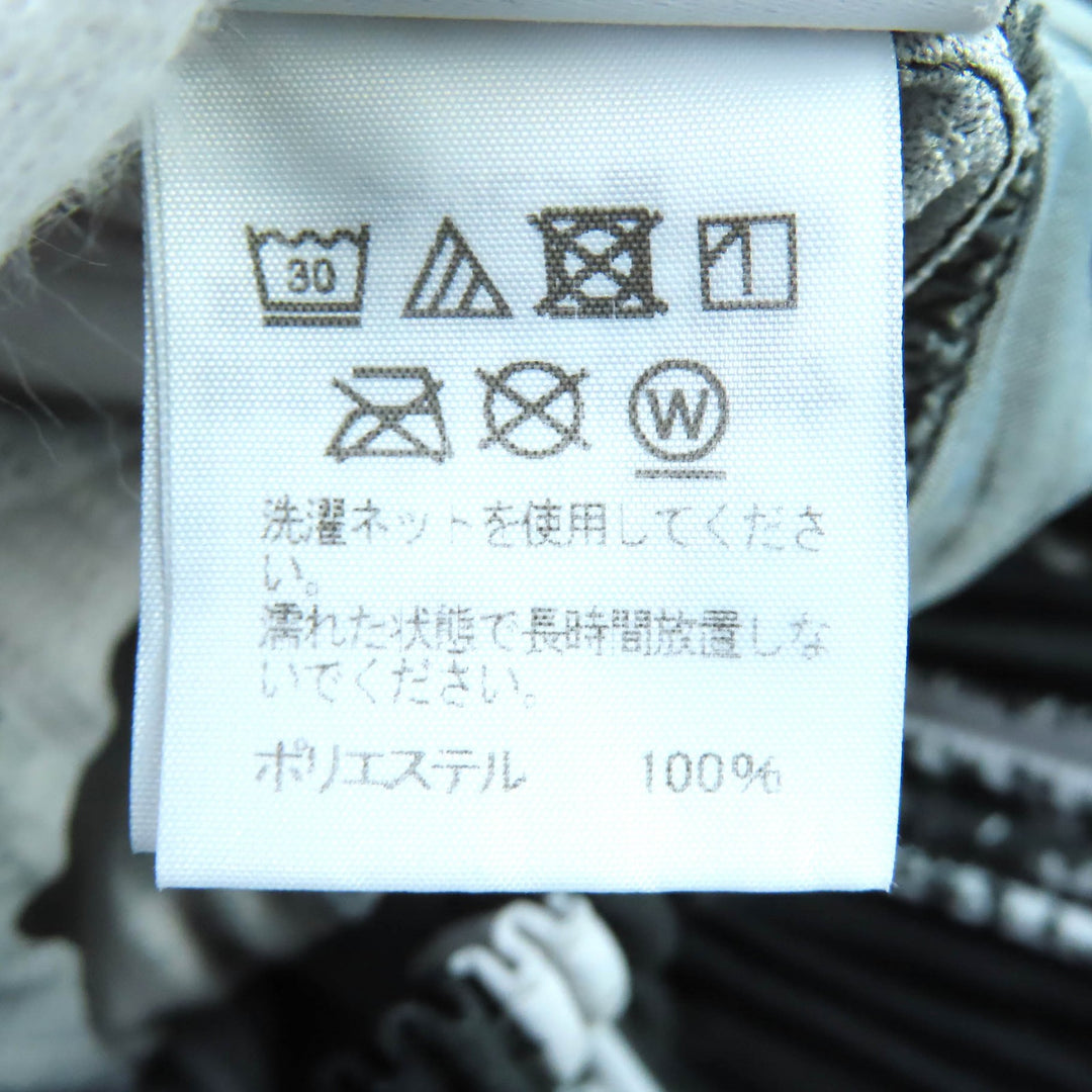Excellent HOMME PLISSE ISSEY MIYAKE Pants Multi-stripe Pleated black 1 HP93JF167