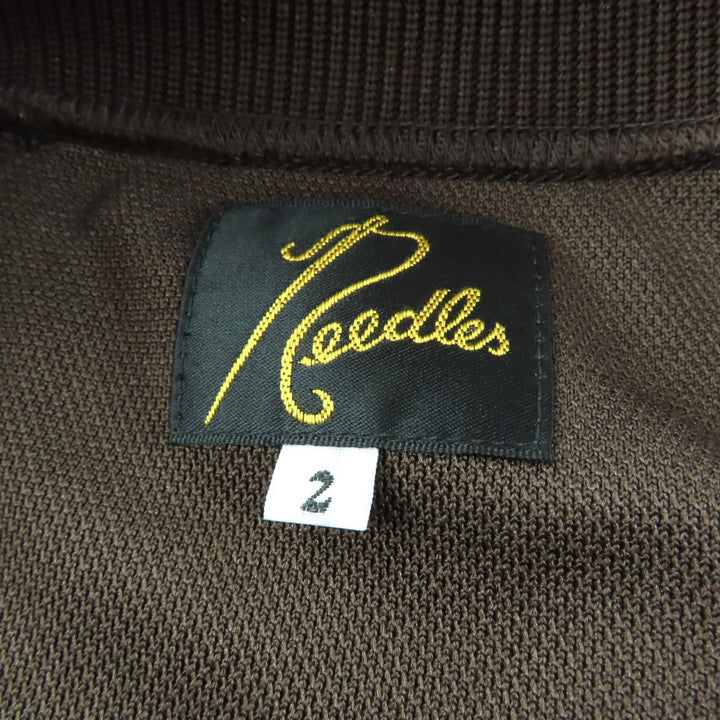 Excellent Needles Jacket Embroidered logo sideline ZIP UP track 2 PU1589
