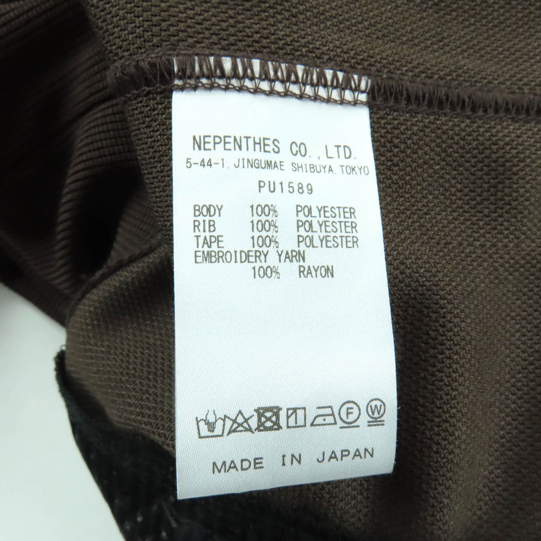 Excellent Needles Jacket Embroidered logo sideline ZIP UP track 2 PU1589