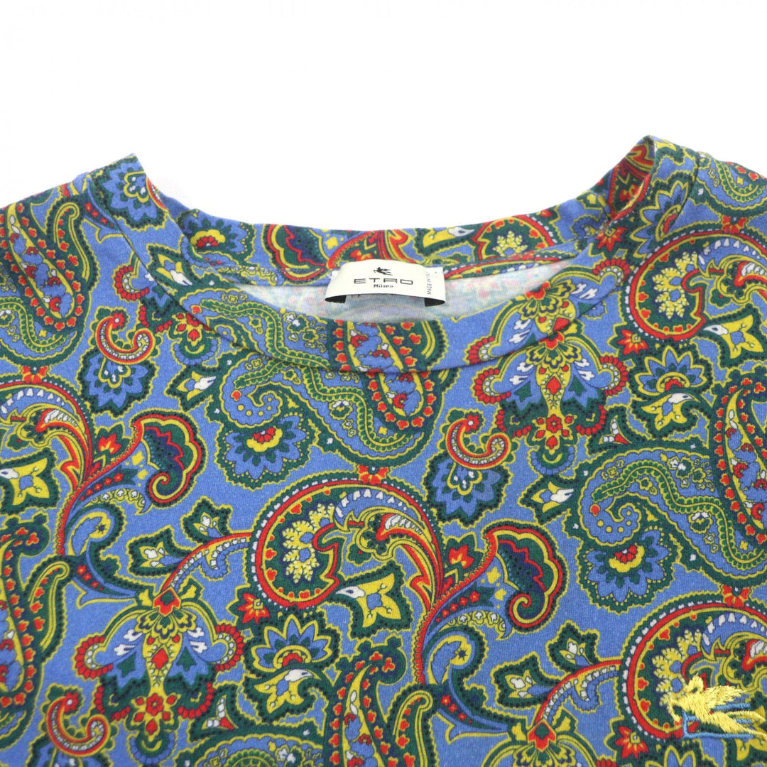 Great ETRO Short sleeve T-shirt Multi cotton mens 44 211-14516-9479