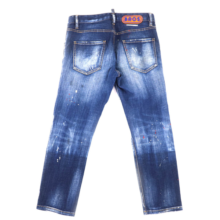 Great DSQUARED2 Denim pants Cool Girl Cropped Jean cotton Women 36 S75LB0465
