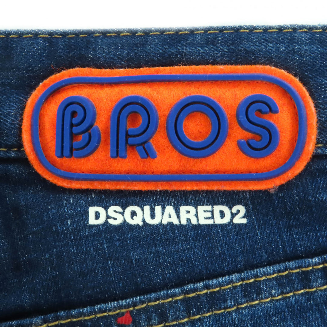 Great DSQUARED2 Denim pants Cool Girl Cropped Jean cotton Women 36 S75LB0465