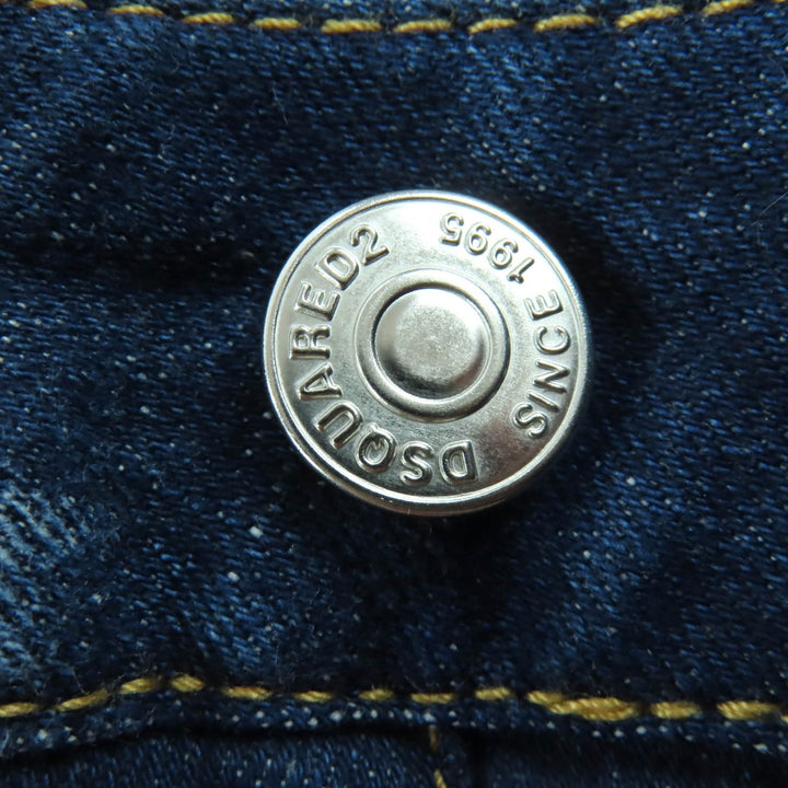 Great DSQUARED2 Denim pants Cool Girl Cropped Jean cotton Women 36 S75LB0465