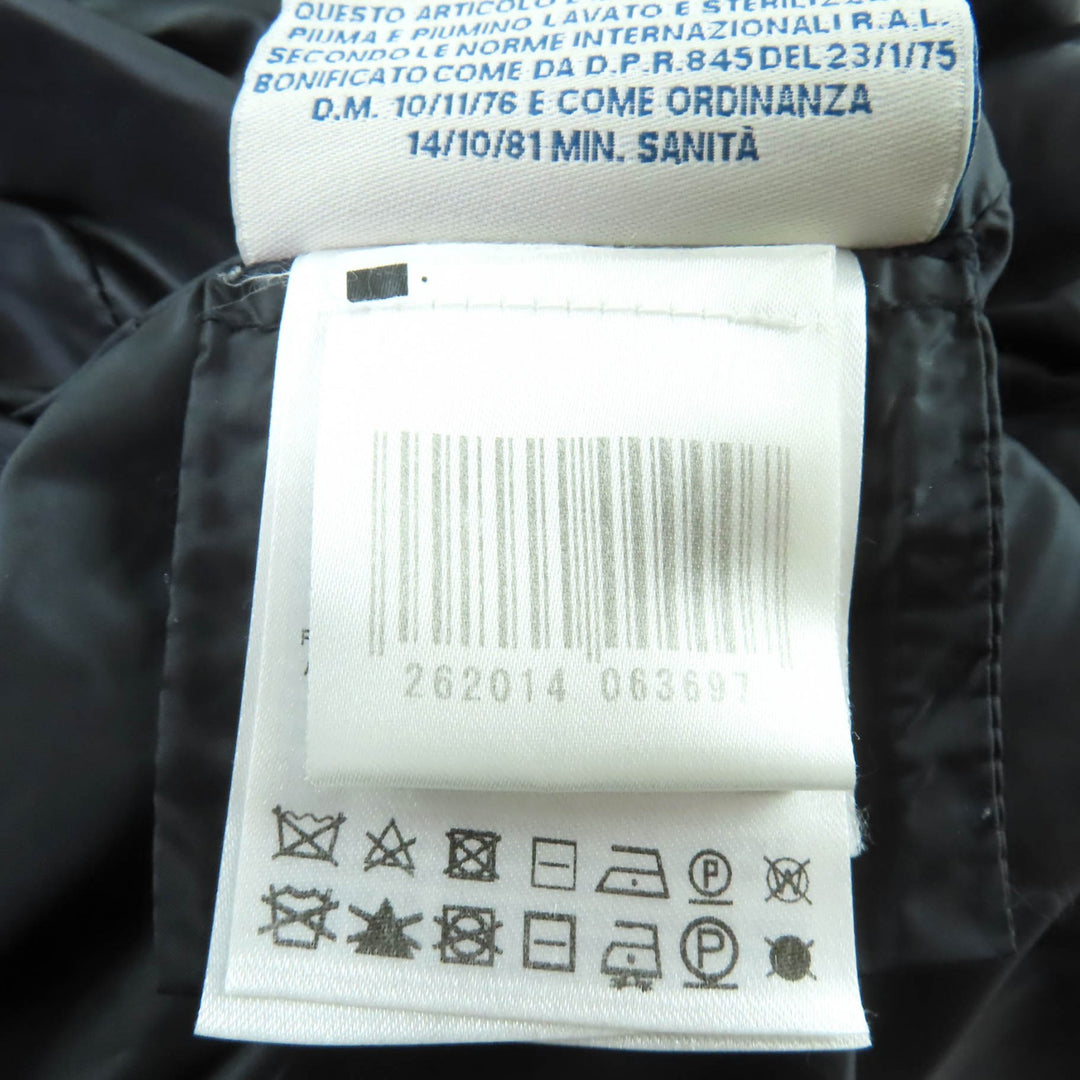 Great MONCLER down coat black Nylon Women 0