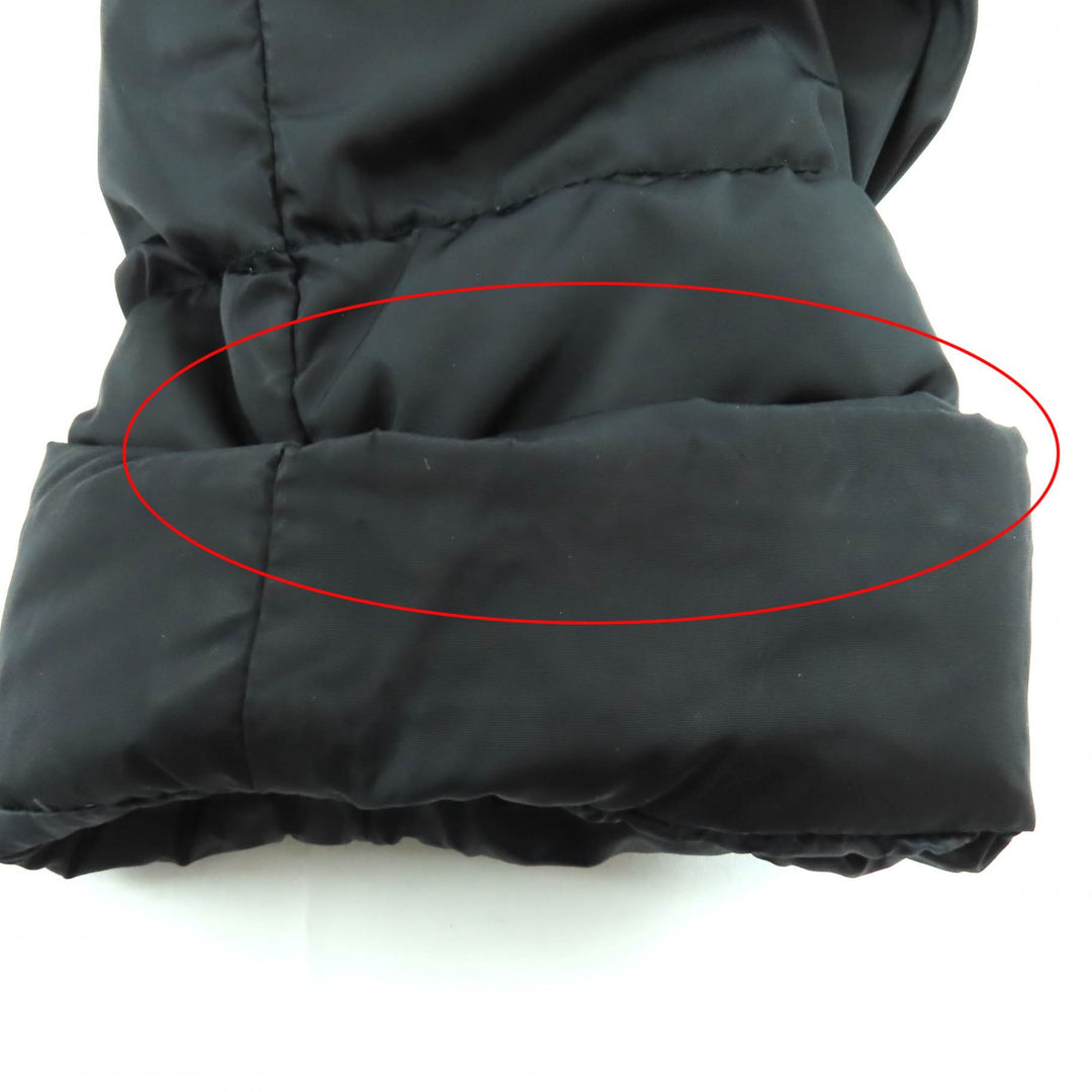 Great MONCLER down coat black Nylon Women 0