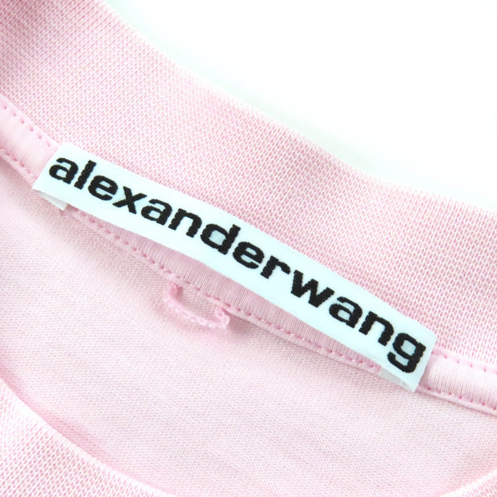 Great Alexander Wang Short sleeve T-shirt Logo oversize pink XS UCC3251847