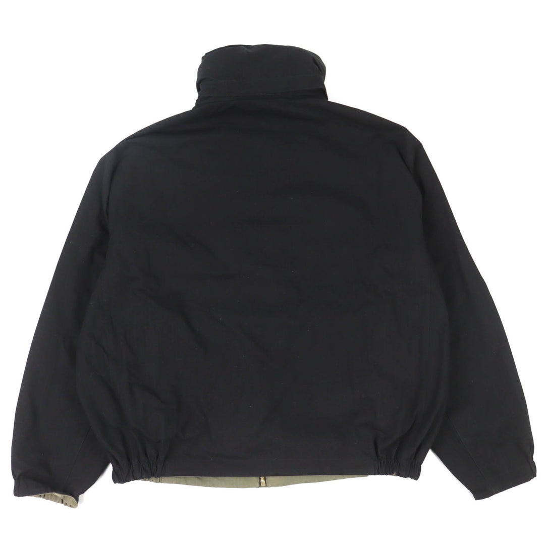 Very Good GUCCI Jacket Interlocking Web Stripe Reversible black 46 639277