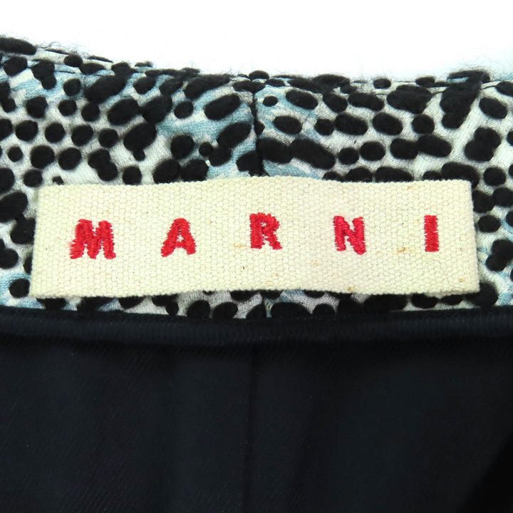 Excellent MARNI coat multicolor acrylic Women 38 CPMAO03U00TW578