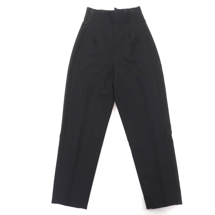 Excellent LOUIS VUITTON Pants black wool Women 34 RW212B