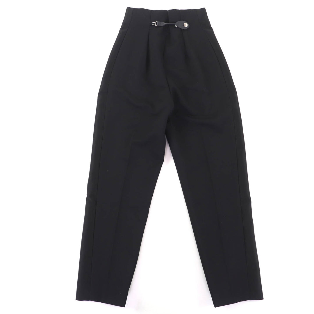 Excellent LOUIS VUITTON Pants black wool Women 34 RW212B